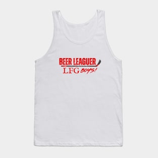 Hockey beer league Tank Top